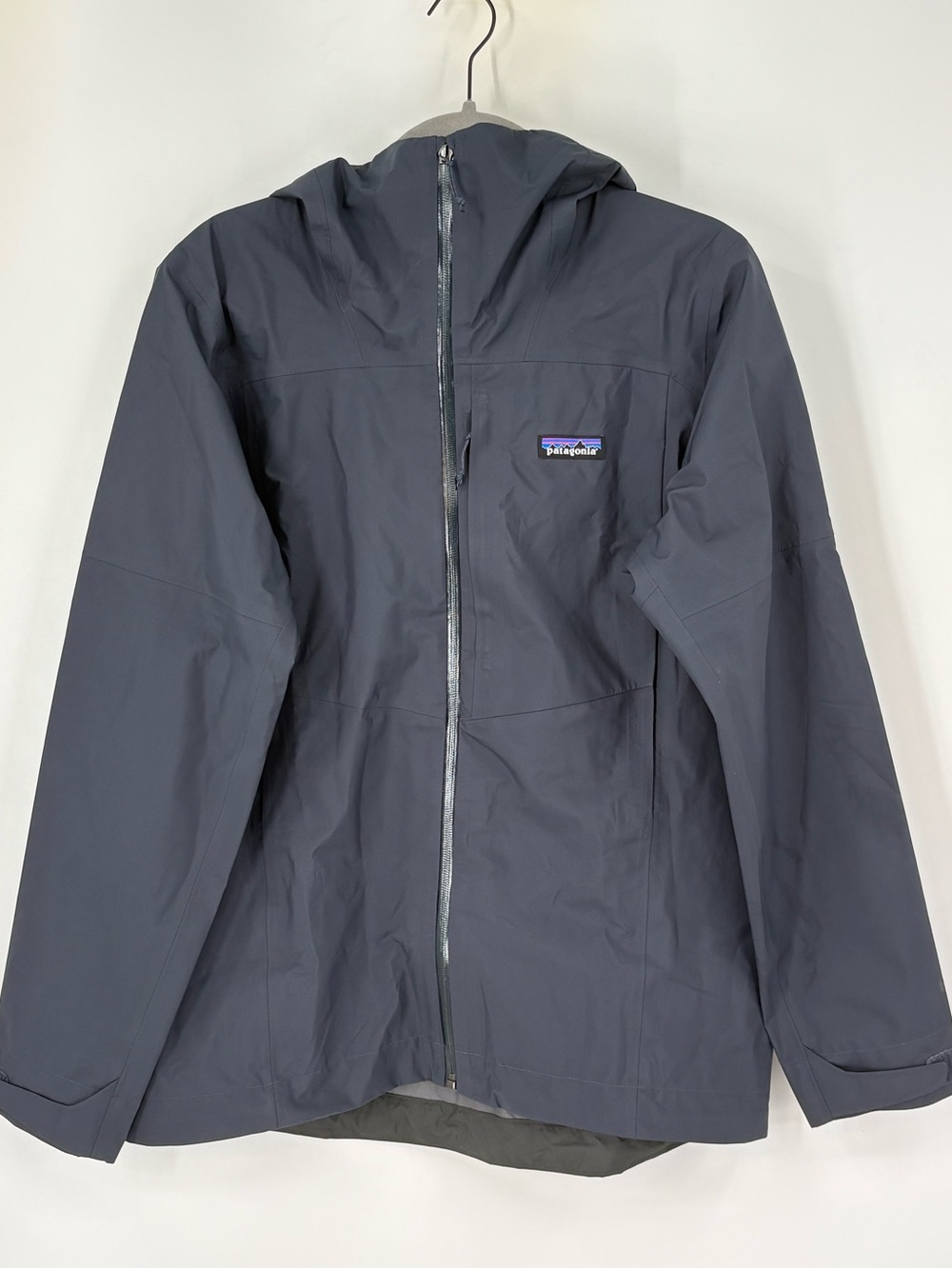 Boulder Fork Rain Jacket Smolder Blue Size Medium